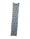 Kapital sciarpa azzurra con occhi stampati acquista online K2410XM535 LIGHTBLUE