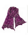 Kapital sciarpa lunga ciclamino a stampa geometrica EK-987XMA PURPLE prezzo