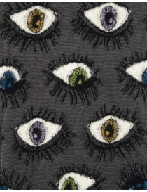 Kapital printed eyes grey scarf price