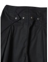 Kapital black oversized cargo pants price EK-1754LP BLACK shop online