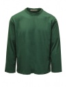 Stockholm Surfboard Club T-shirt a manica lunga verde con logo sul retro acquista online U1000041 AV.GREEN