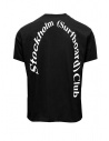 Stockholm Surfboard Club t-shirt nera con logo sul retroshop online t shirt uomo