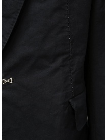 Carol Christian Poel blazer nero in cotone GM/2690 giacche uomo acquista online