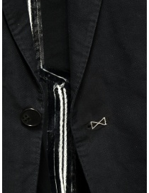 Carol Christian Poel blazer nero in cotone GM/2690 prezzo