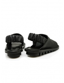 Trippen Nudge flat leather sandal with elasticated ankle band price