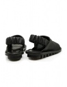 Trippen Nudge flat leather sandal with elasticated ankle band NUDGE BLK price