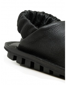 Trippen Nudge flat leather sandal with elasticated ankle band womens shoes buy online
