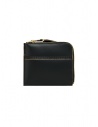 Comme des Garçons portamonete triple stitch in cuoio nero acquista online SA3100TS BLACK