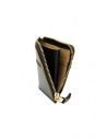 Comme des Garçons portamonete triple stitch in cuoio neroshop online portafogli