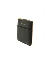 Comme des Garçons Triple Stitch black leather coin purse shop online wallets