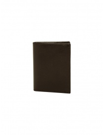 Comme des Garçons mini wallet in brown leather SA0641 BROWN