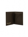 Comme des Garçons mini portafogli in pelle marroneshop online portafogli
