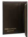 Comme des Garçons mini portafogli in pelle marrone SA0641 BROWN acquista online