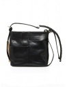 Cornelian Taurus borsa quadrata a tracolla in pelle nera acquista online CO22FWPSS040 BLACK