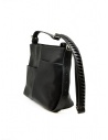 Cornelian Taurus borsa quadrata a tracolla in pelle nerashop online borse