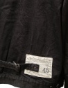Kapital giacca in denim nero Thunderbird prezzo K2504LJ177 BLACKshop online