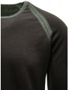 Label Under Construction pullover doppio strato nero e grigio 46YSW303 CAW1-DR/BK prezzo