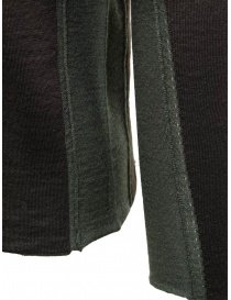 Label Under Construction pullover doppio strato nero e grigio maglieria uomo Label Under Construction pullover doppio strato nero e grigio maglieria uomo acquista online