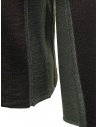 Label Under Construction pullover doppio strato nero e grigio 46YSW303 CAW1-DR/BK acquista online