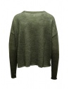 Ma'ry'ya green merino wool crewneck cardigan shop online womens cardigans