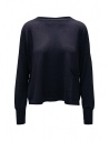 Ma'ry'ya maglia in lana merino e cashmere blu navy acquista online YRK023 NAVY E8