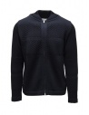 S.N.S. Herning Fisherman-III pullover blu con cerniera acquista online 183-25L NAVY BLUE II U2019