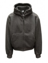 Goldwin felpa con cappuccio in pile di lana grigio scuro acquista online GZ35304 DARK LAVA