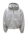 Goldwin felpa con cappuccio in pile di lana grigia acquista online GZ35304 ASH GRAY