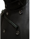 D-VEC caban nero in lana idrorepellente prezzo VF-2CT00159 BLACK 90shop online
