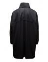 D-VEC cappotto nero in lana Melton idrorepellenteshop online cappotti uomo