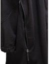 D-VEC cappotto nero in lana Melton idrorepellente VF-2CT00559 BLACK 90 acquista online