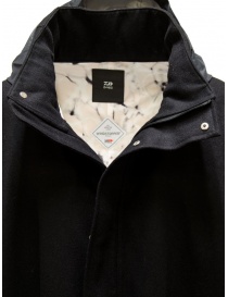 D-VEC cappotto nero in lana Melton idrorepellente cappotti uomo prezzo