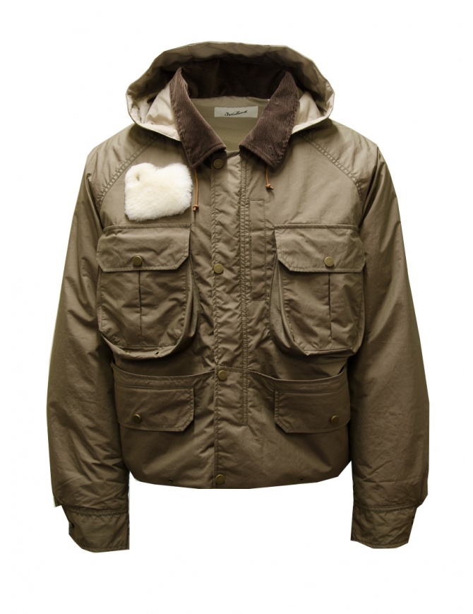 Woolrich giacca cropped marrone con cappuccio WJOU2016 BROWN WOOLRICH Woolrich giacca cropped marrone con cappuccio WJOU2016 BROWN WOOLRICH giubbini uomo online shopping