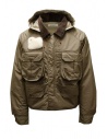 Woolrich giacca cropped marrone con cappuccio acquista online WJOU2016 BROWN WOOLRICH