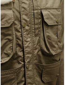 Woolrich giacca cropped marrone con cappuccio giubbini uomo Woolrich giacca cropped marrone con cappuccio giubbini uomo acquista online