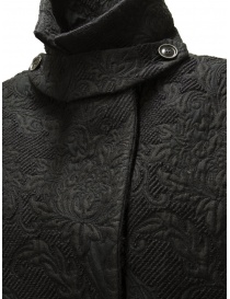 Manipuri cappotto jacquard nero Manipuri cappotto jacquard nero prezzo