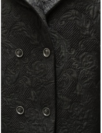 Manipuri cappotto jacquard nero cappotti donna Manipuri cappotto jacquard nero cappotti donna acquista online
