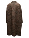 Manipuri cappotto jacquard marroneshop online cappotti donna