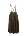 A Tentative Atelier gonna smocking in lana marrone acquista online A2526551A D.BWN84 GARCIA F.