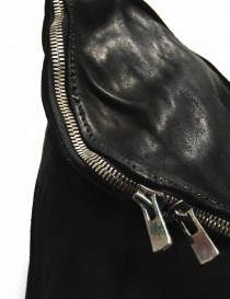 Black leather Guidi M10 bag price