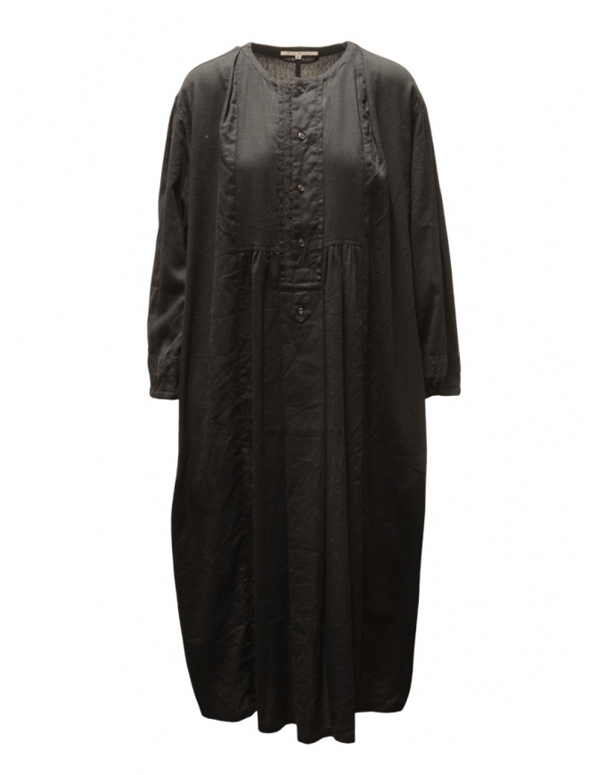 Vlas Blomme abito a tunica ricamato nero 13219085 BLACK 00 Vlas Blomme abito a tunica ricamato nero 13219085 BLACK 00 abiti donna online shopping