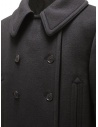 Kaptain Sunshine Pea navy blue double-breasted coat shop online mens coats