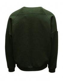 Qbism felpa verde con dettagli in spugna Qbism felpa verde con dettagli in spugna prezzo