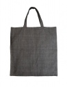 Qbism Style 8H blue maxi tote bag in velvet and denim shop online bags