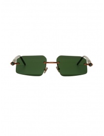 Kuboraum P64 occhiali da sole geometrici lenti verdi online