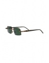 Kuboraum P64 geometric sunglasses with green lenses shop online glasses