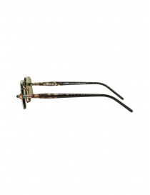 Kuboraum P64 geometric sunglasses with green lenses price