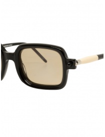 Kuboraum P2 black square glasses with light brown lenses glasses Kuboraum P2 black square glasses with light brown lenses glasses buy online