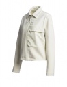 Parajumpers Jelka giacca boxy corta bianco gessoshop online giubbini donna