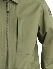 Parajumpers Arabba khaki green shirt-jacket mens jackets buy online